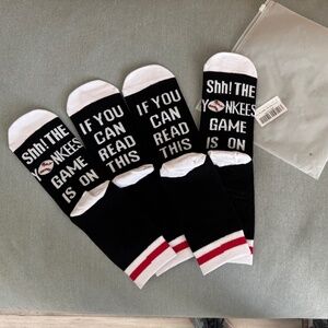Novelty New York Yankees Socks